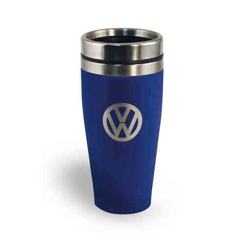 VW Stainless Steel Insulated Tumbler , DOUBLE WALLED, 400ml – BLUE
