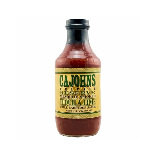 CAJOHNS SMOKED TEQUILA LIME CHILE BBQ SAUCE