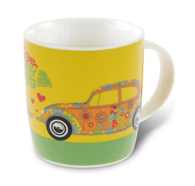 VW BEETLE COFFEE MUG 370ml in Gift Box – FLOWER