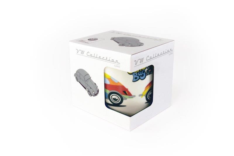 VW BEETLE COFFEE MUG 370ml in Gift Box – STRIPES