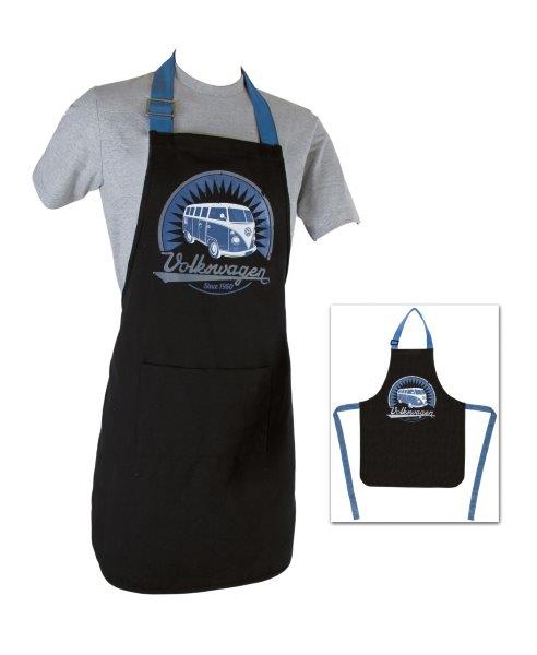 VW T1 Bus Apron in Gift Box – Vintage Logo / Black