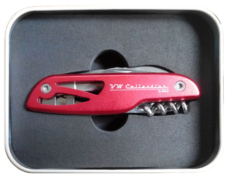 VW T1 Bus Pocket Knife with Gift Tin – Red