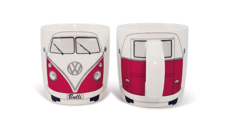 VW T1 BUS COFFEE MUG 370ml in Gift Box – RED