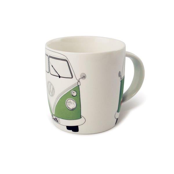 VW T1 BUS COFFEE MUG 370ml in Gift Box – GREEN
