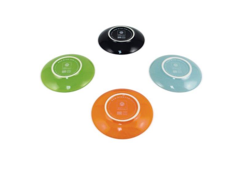 VW T1 BUS ESPRESSO CUP 4-Piece Set 100ml in Gift Box – FRONT / 4 COLOURS