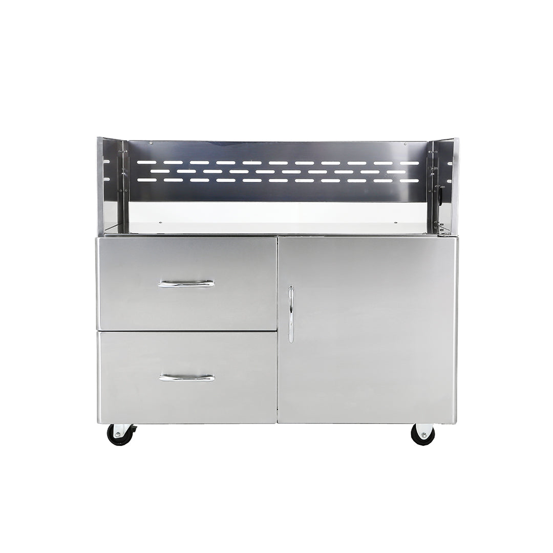 Deluxe 42″ BBQ Cart