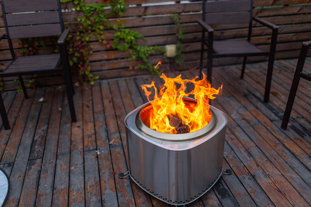 Flame Engine™ Smoke Less Fire Pit - Square