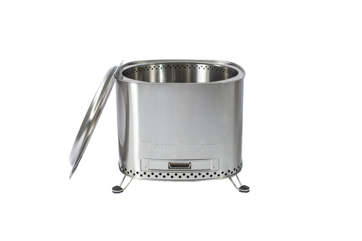 Flame Engine™ Smoke Less Fire Pit - Square
