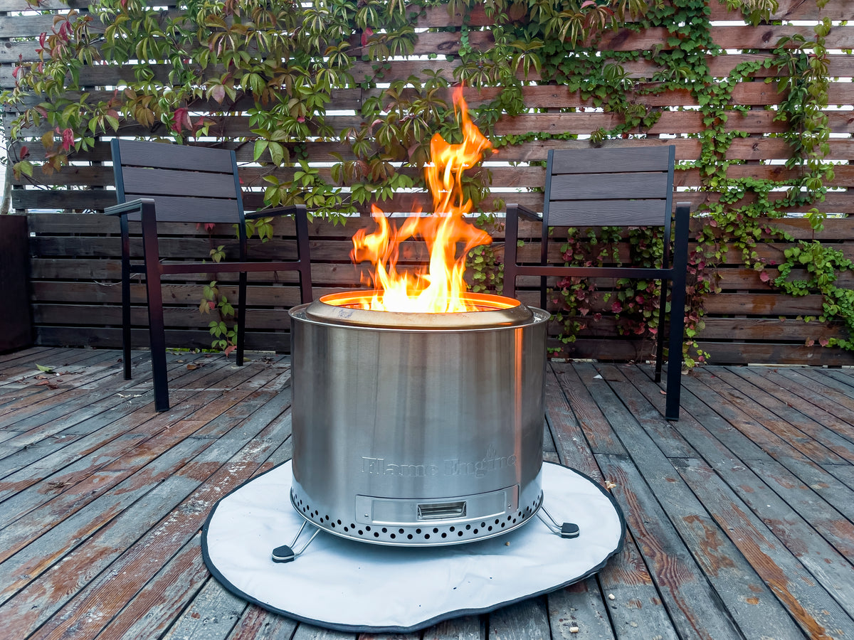 Flame Engine™ Smoke Less Fire Pit - Round