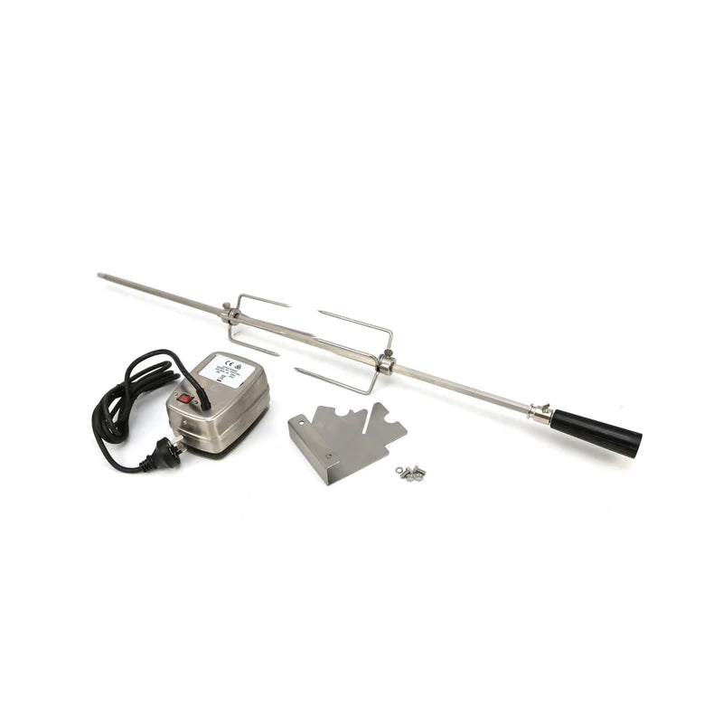 Rotisserie Kit | Deluxe 30'' Gas and Charcoal BBQ