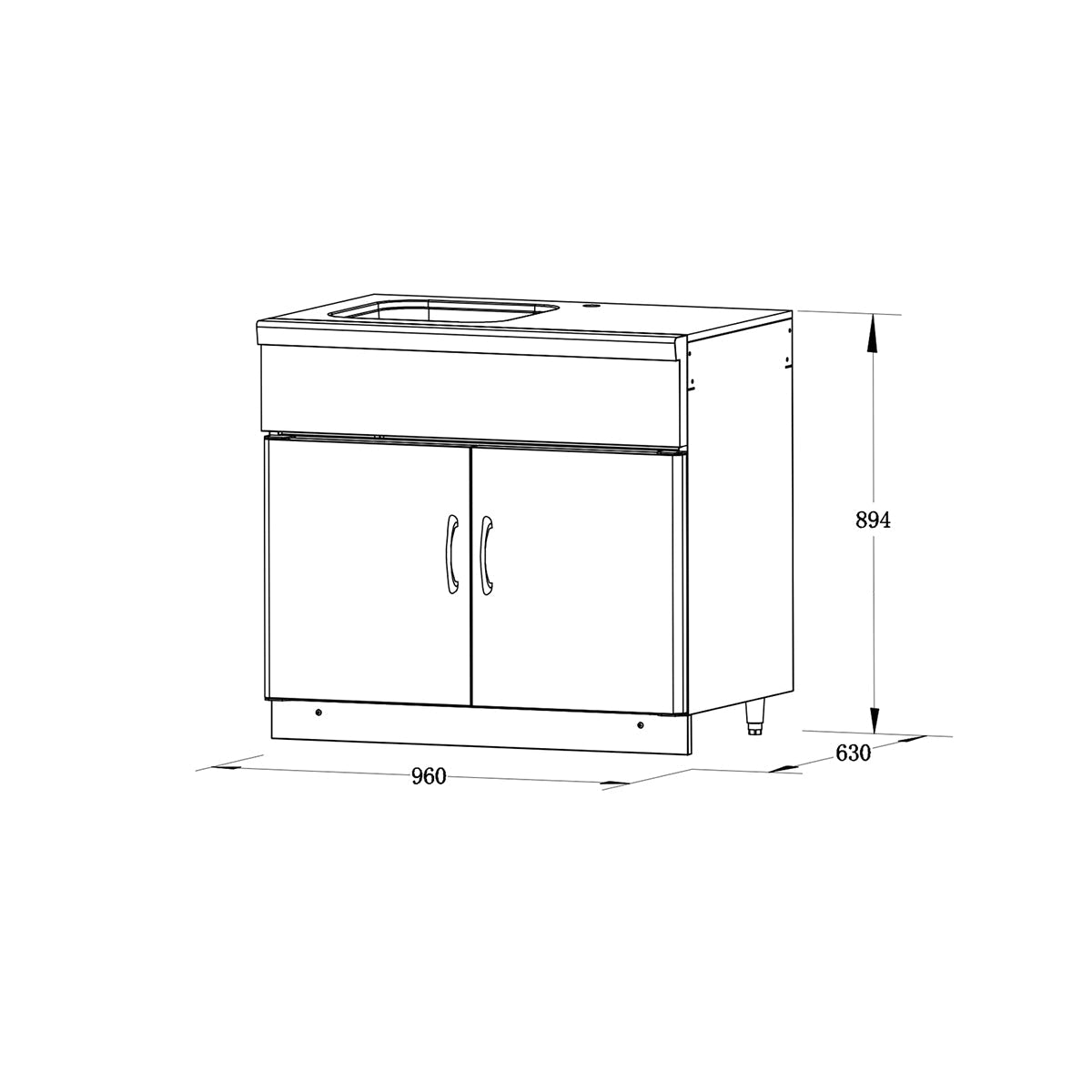 Outdoor Sink Module | Classic Series