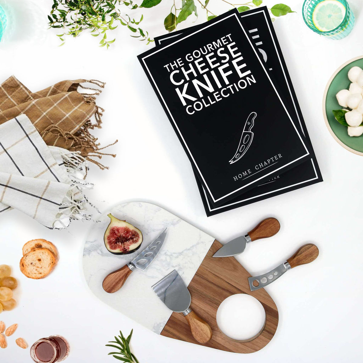Gourmet Cheese Knife Set – Book Box