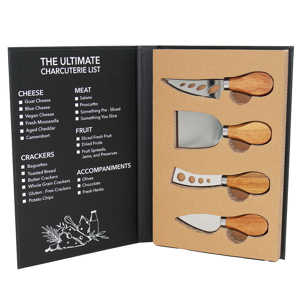 Gourmet Cheese Knife Set – Book Box
