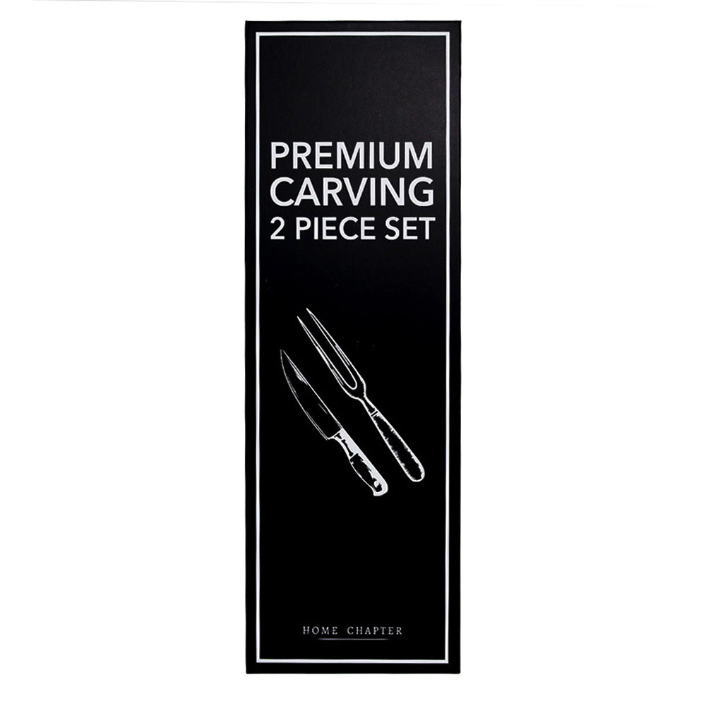 Premium 2-Piece Carving Set – Book Box