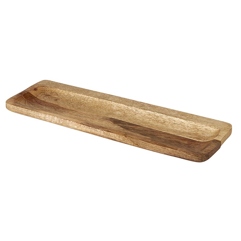 Wood Rectangular Tray Medium