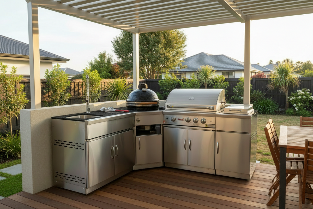 The Backyard Entertainment Kitchen