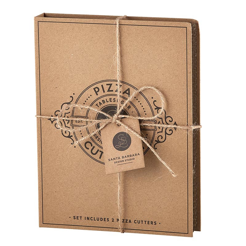 Cardboard Book Set- Pizza Cutter
