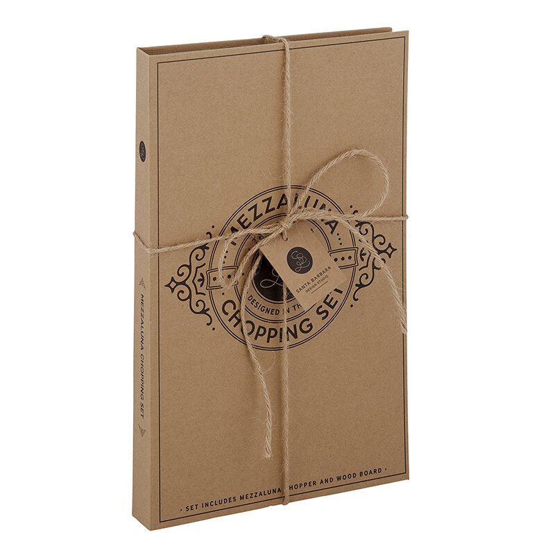 Cardboard Book Set – Mezzaluna Chopping