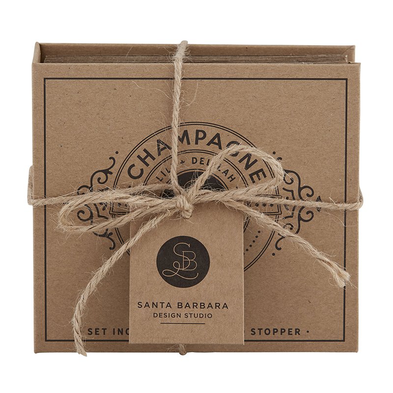Cardboard Book Set – Champagne