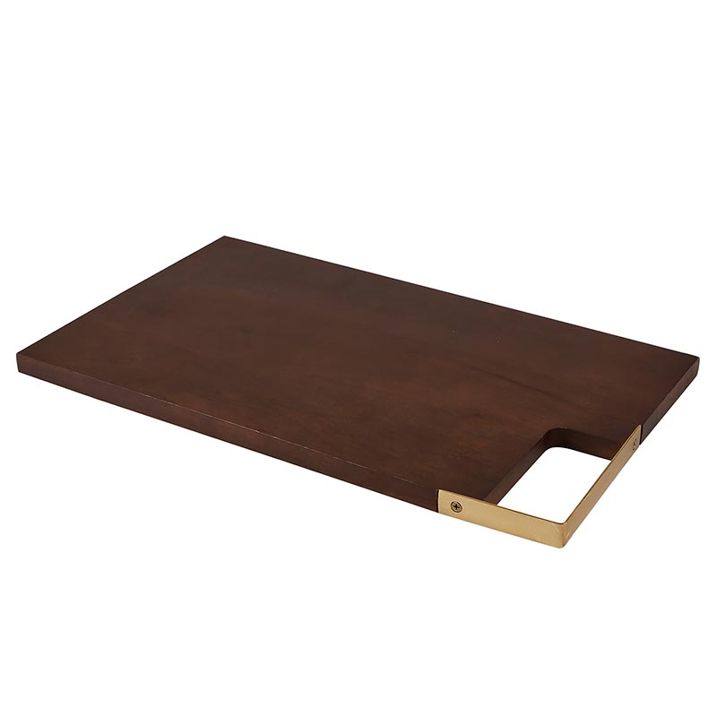 Wood + Brass Board – Rectangle