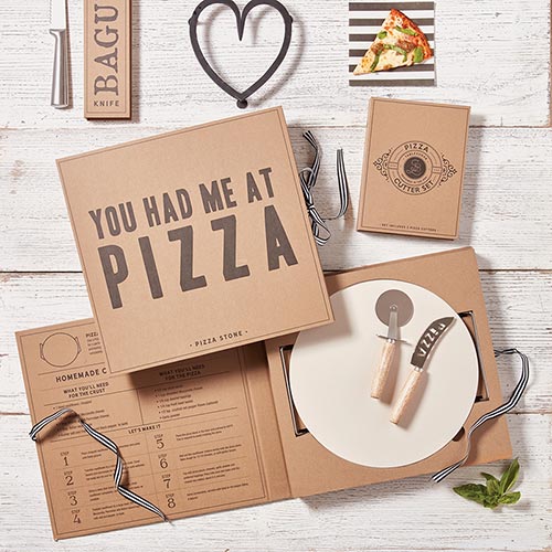 Cardboard Book Set – You Had Me At Pizza