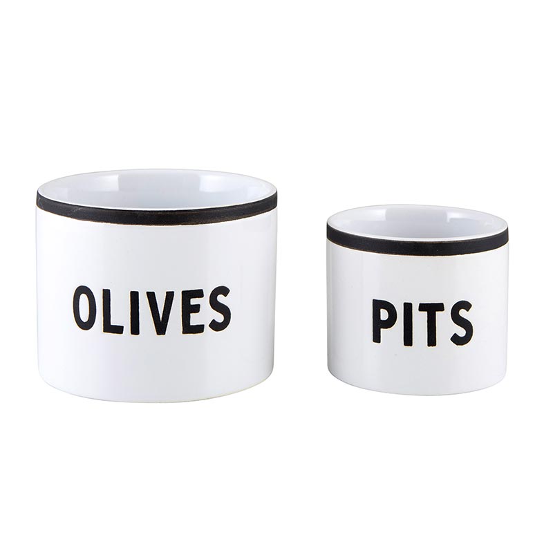 Cardboard Book Set – Olive + Pit Bowls