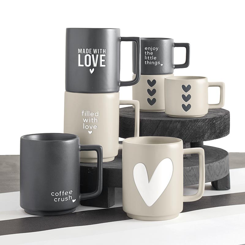 Matte Café Mug – Made With Love