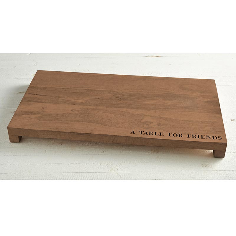 Elm Wood Serving Tray – A Table For Friends