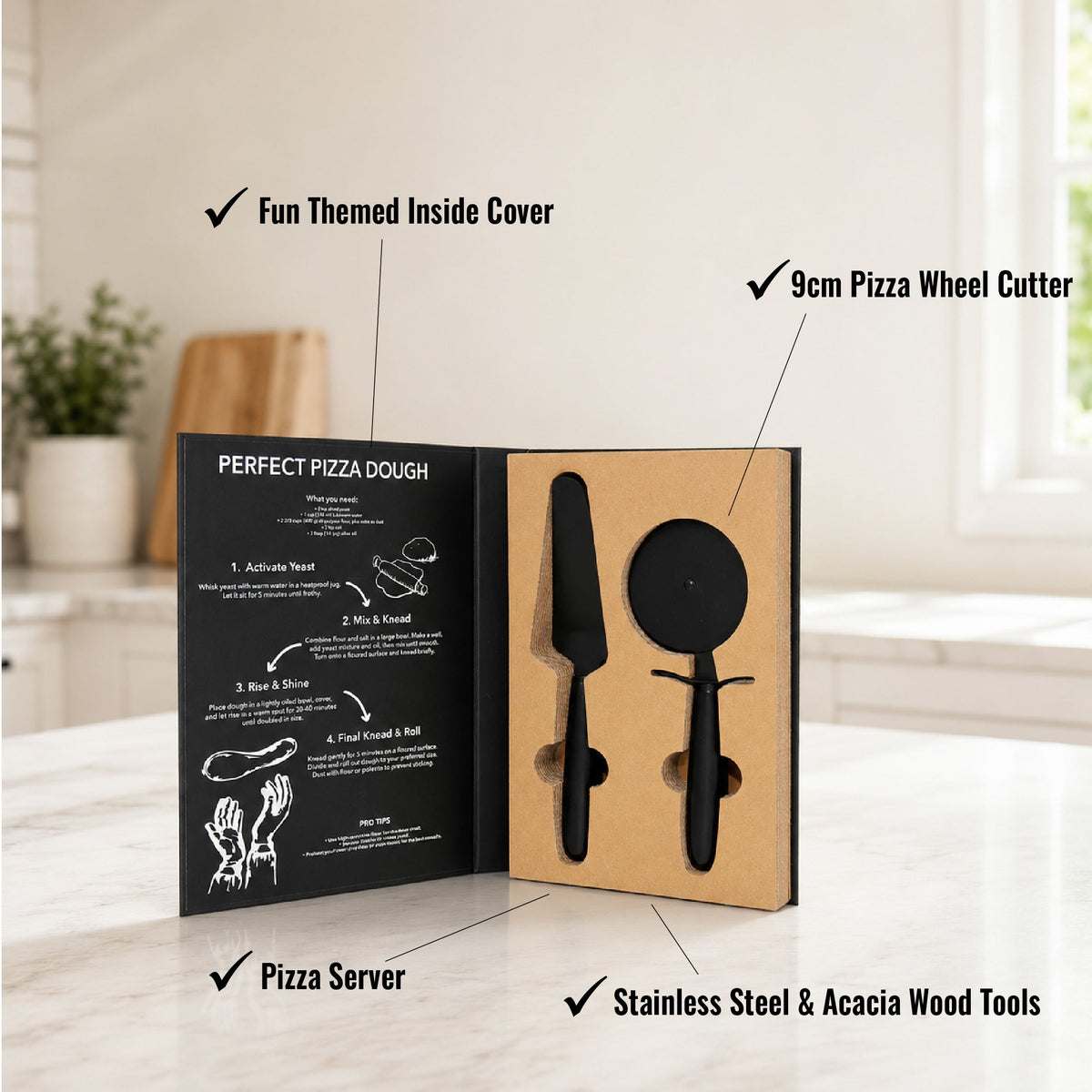 Essential Pizza Tool Set – Book Box