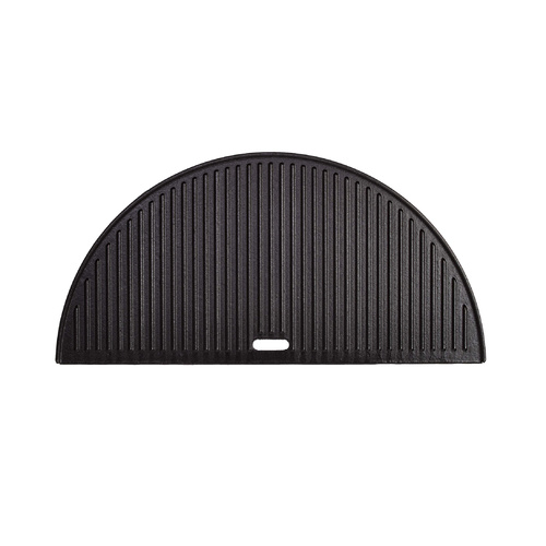 ClassicJoe Half Moon Cast Iron Reversible Griddle