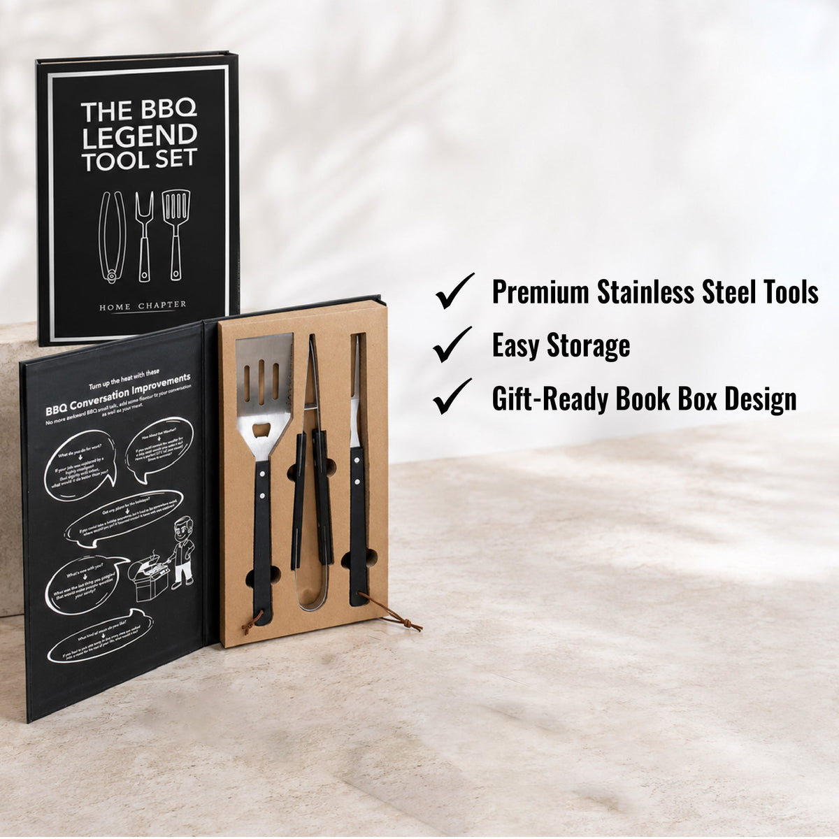 BBQ Legend Tool Set – Book Box
