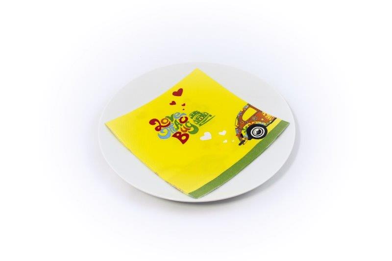 VW Beetle Design Printed Napkins – Love That Bug