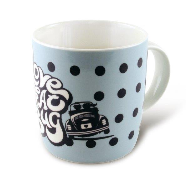 VW BEETLE COFFEE MUG 370ml in Gift Box – LOVE THAT BUG