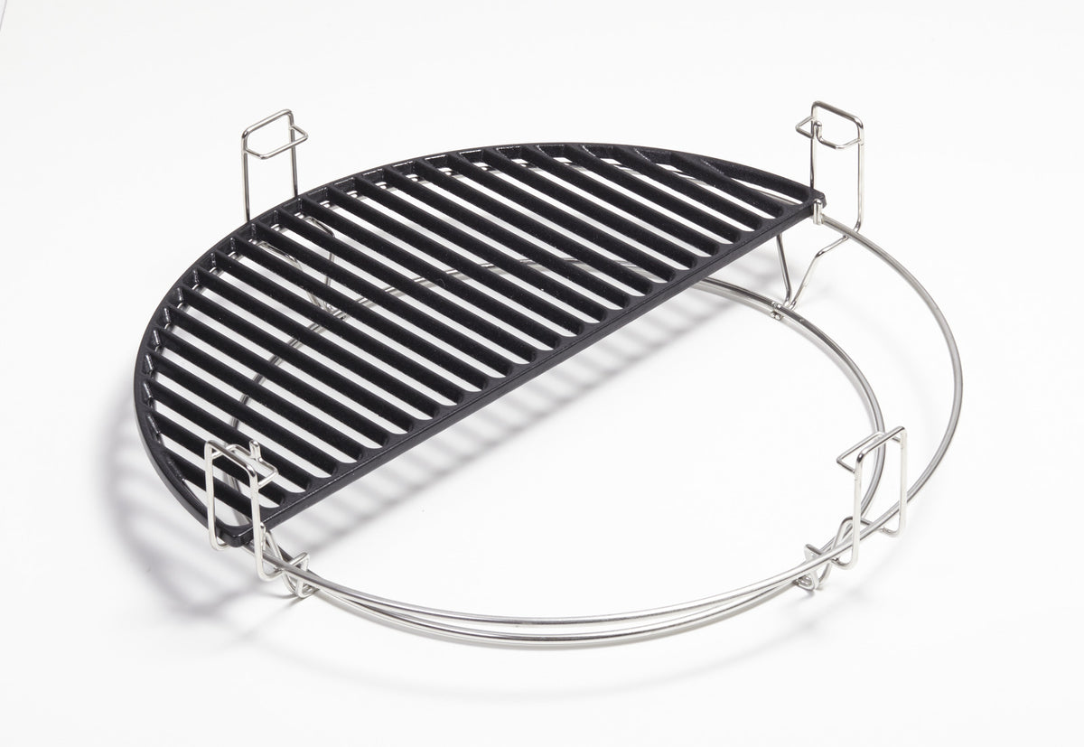 Kamado BigJoe Cast Iron Half Moon Cooking Grate
