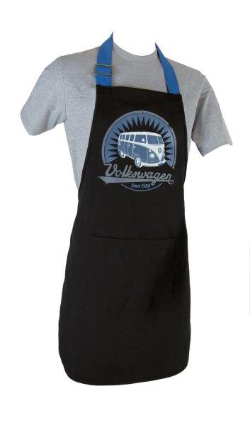 VW T1 Bus Apron in Gift Box – Vintage Logo / Black