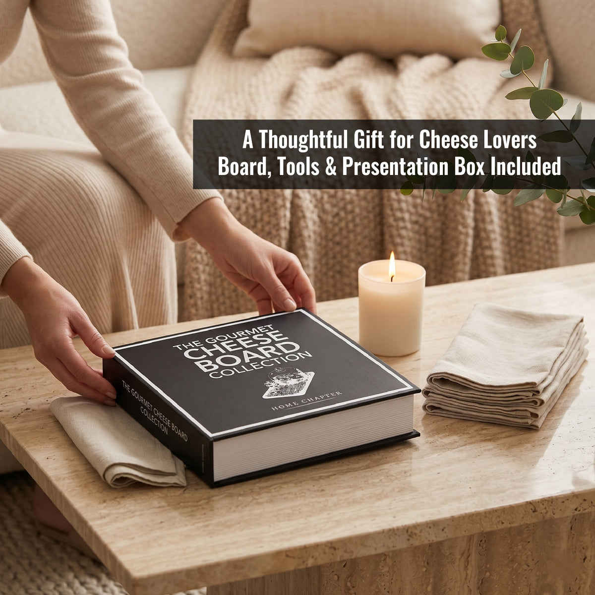 Gourmet Cheese Board Set – Book Box
