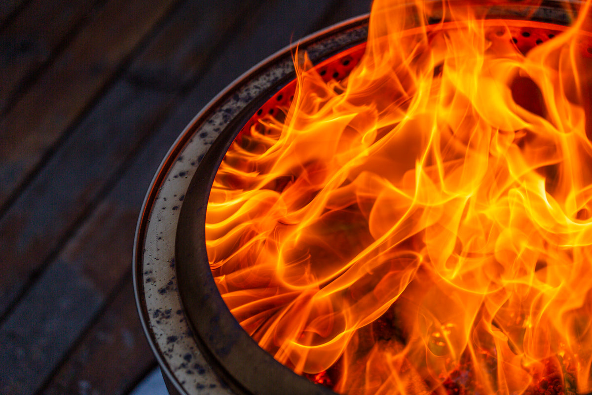 Flame Engine™ Smoke Less Fire Pit - Round