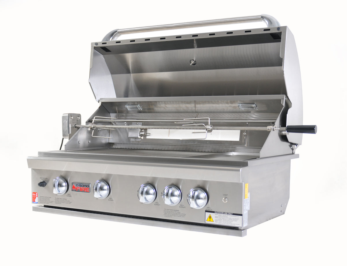 Classic 38" Gas BBQ Head Unit [For In-Build]