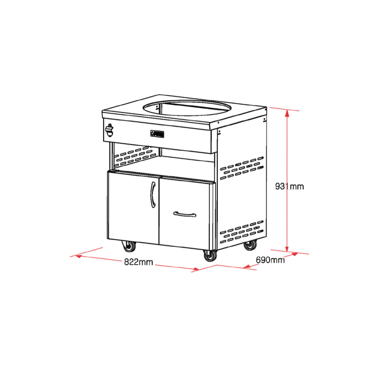 Kamado Module | Deluxe Series