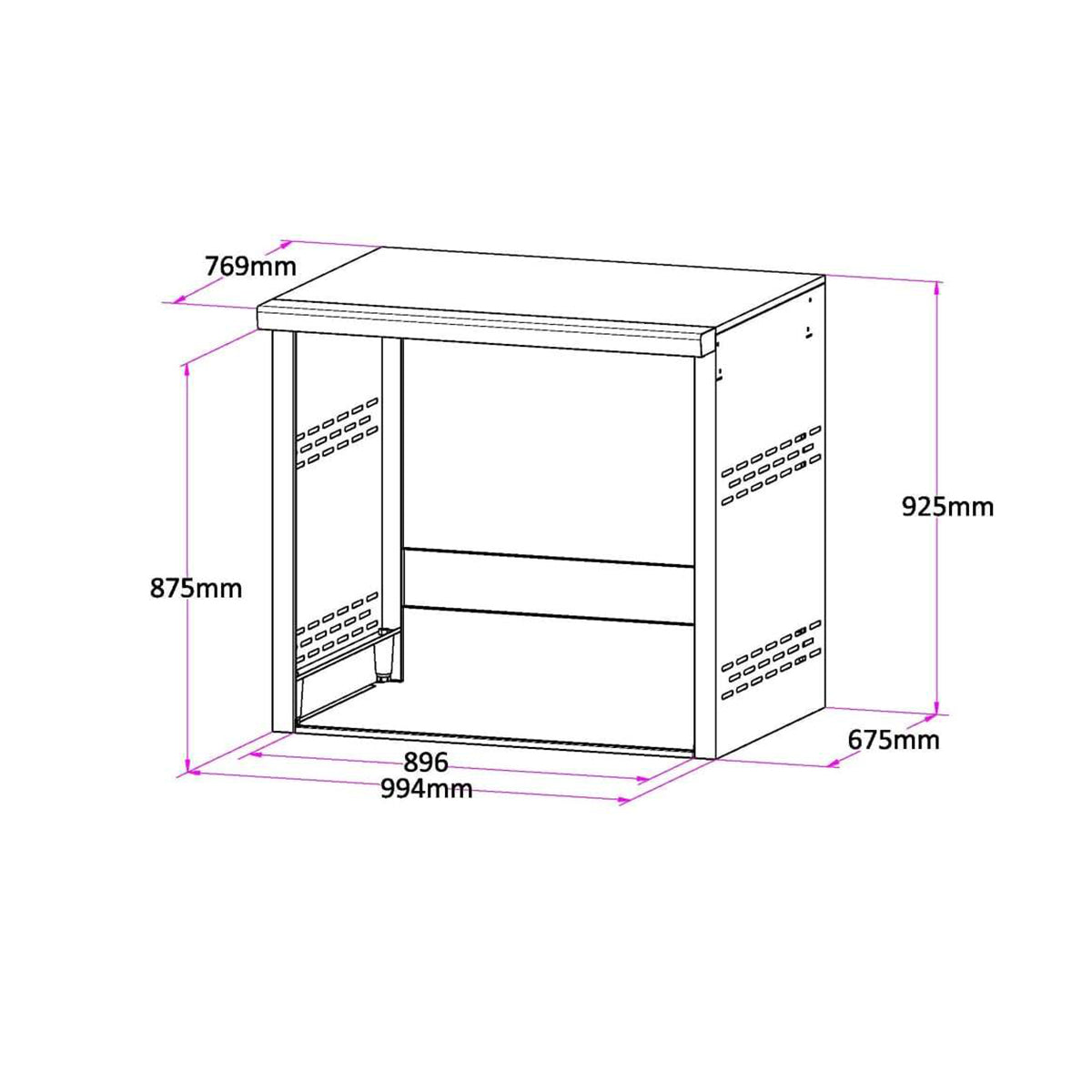 Fridge Module | Double Door | Deluxe Series