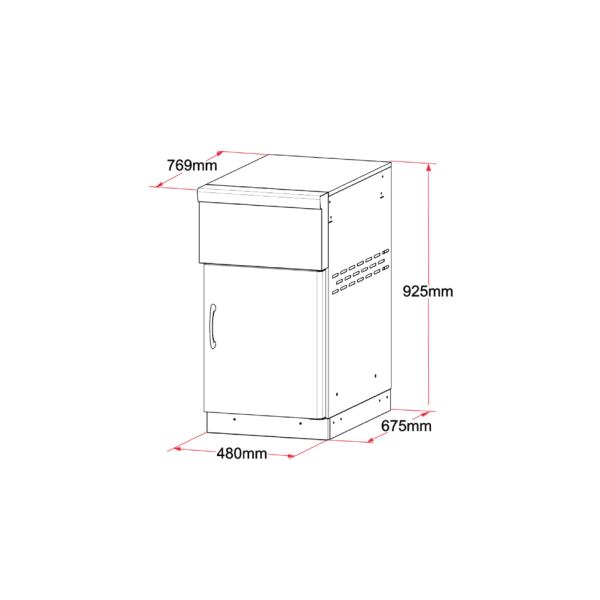 Single Cabinet Module | Deluxe Series