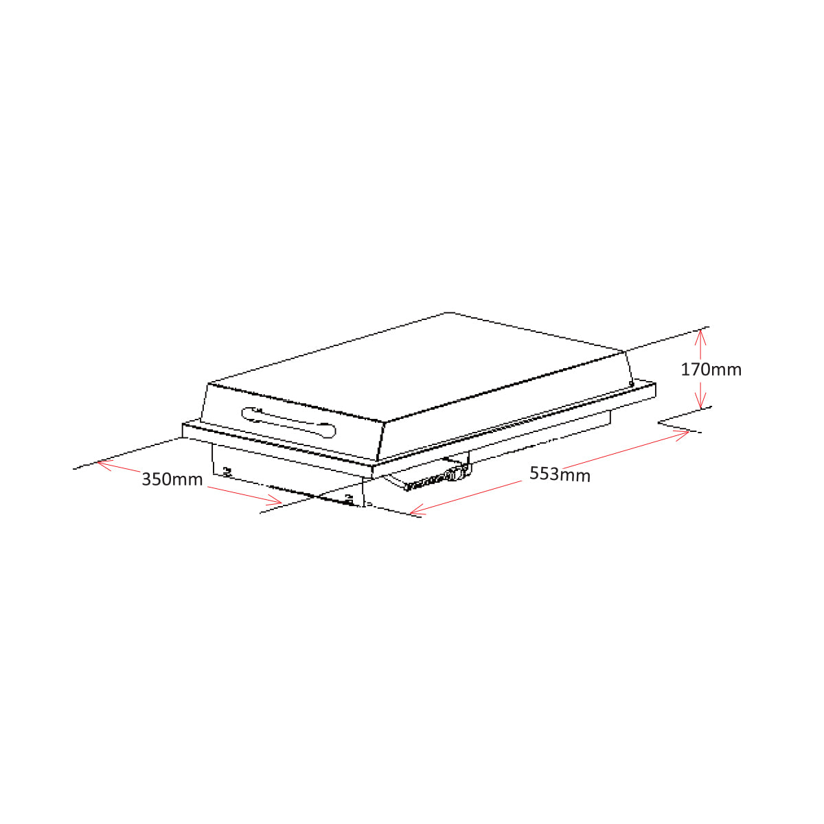 Single Side Burner | For In-Build | LPG