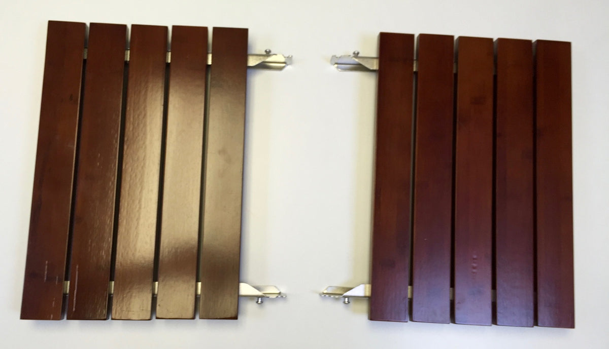 Bamboo Side Shelves [Set of 2] | Grandfire Kamado 24''