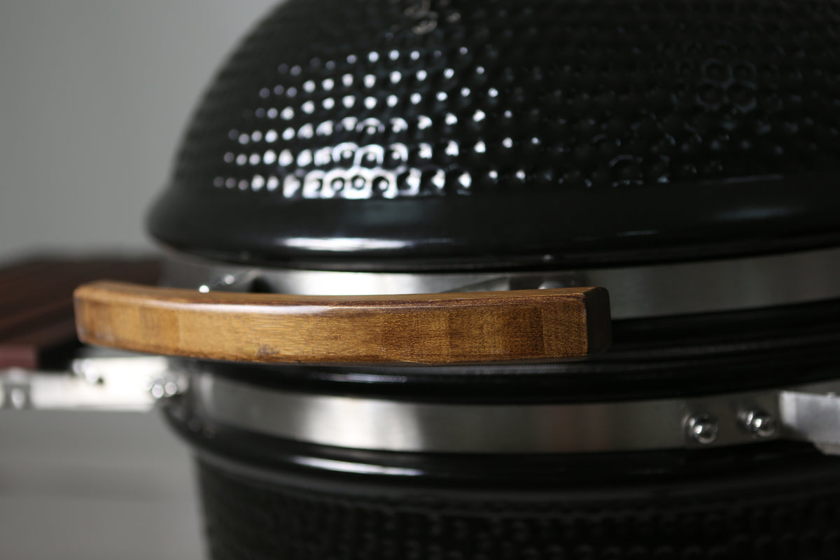 Bamboo Handle With Brackets | Grandfire Kamado 18"
