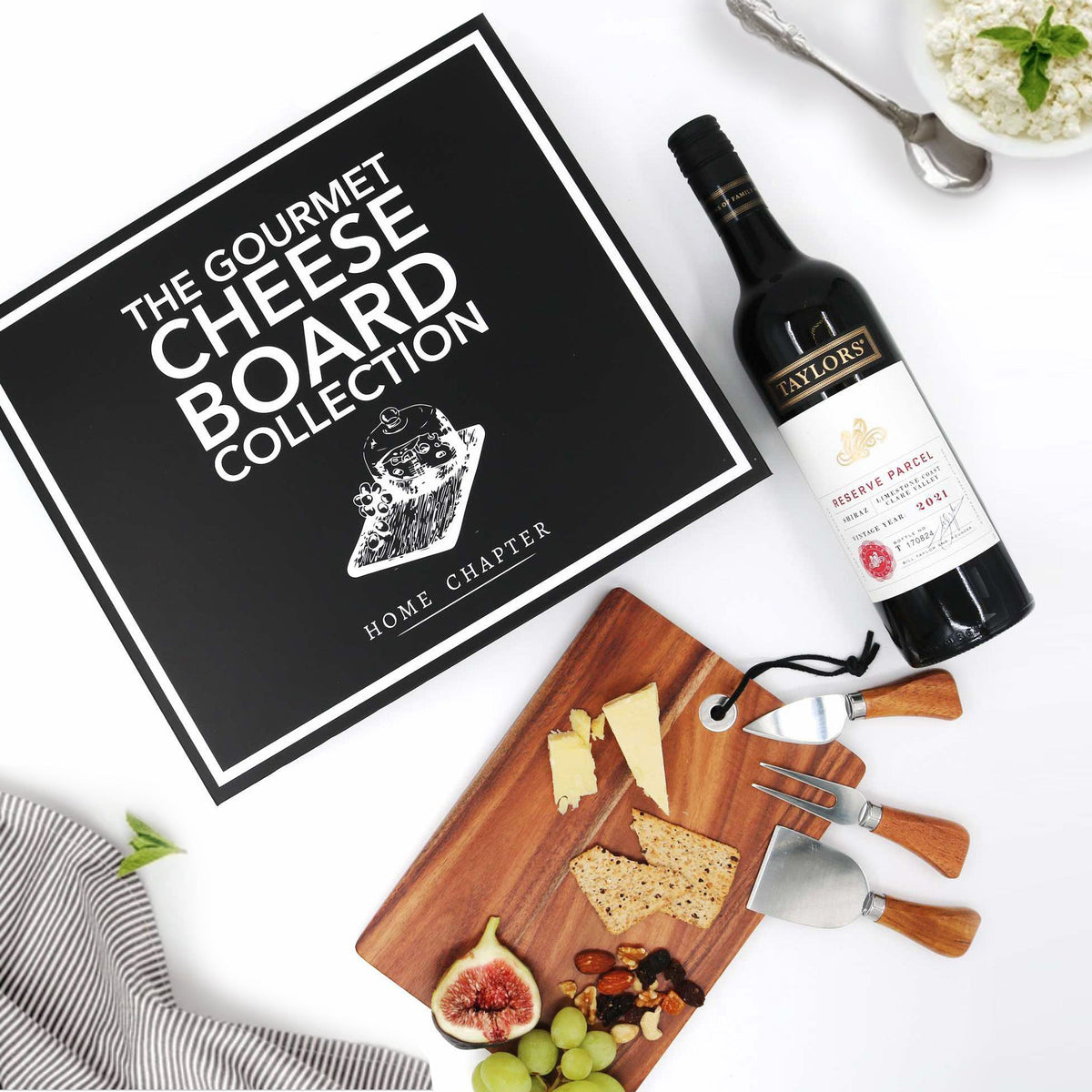 Gourmet Cheese Board Set – Book Box