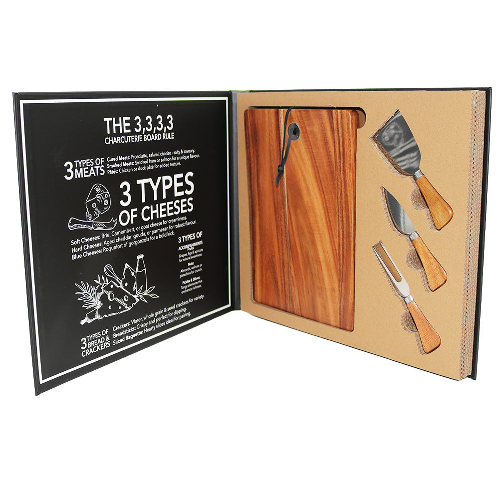 Gourmet Cheese Board Set – Book Box