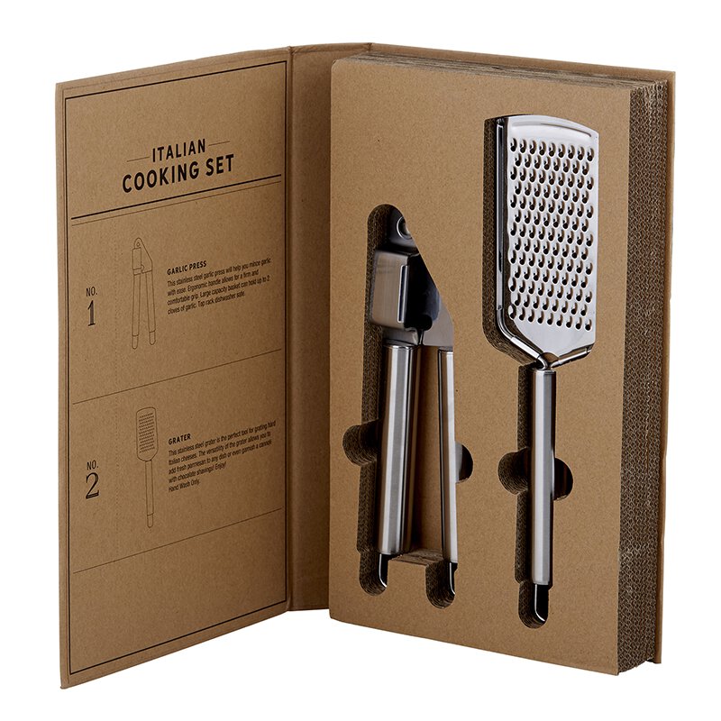 Cardboard Book Set – Italian Cooking