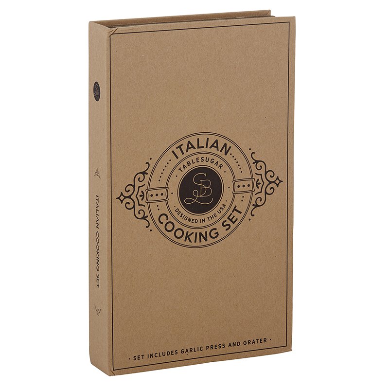 Cardboard Book Set – Italian Cooking