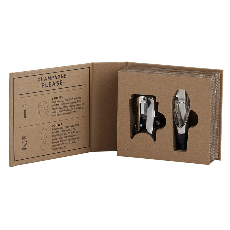 Cardboard Book Set – Champagne