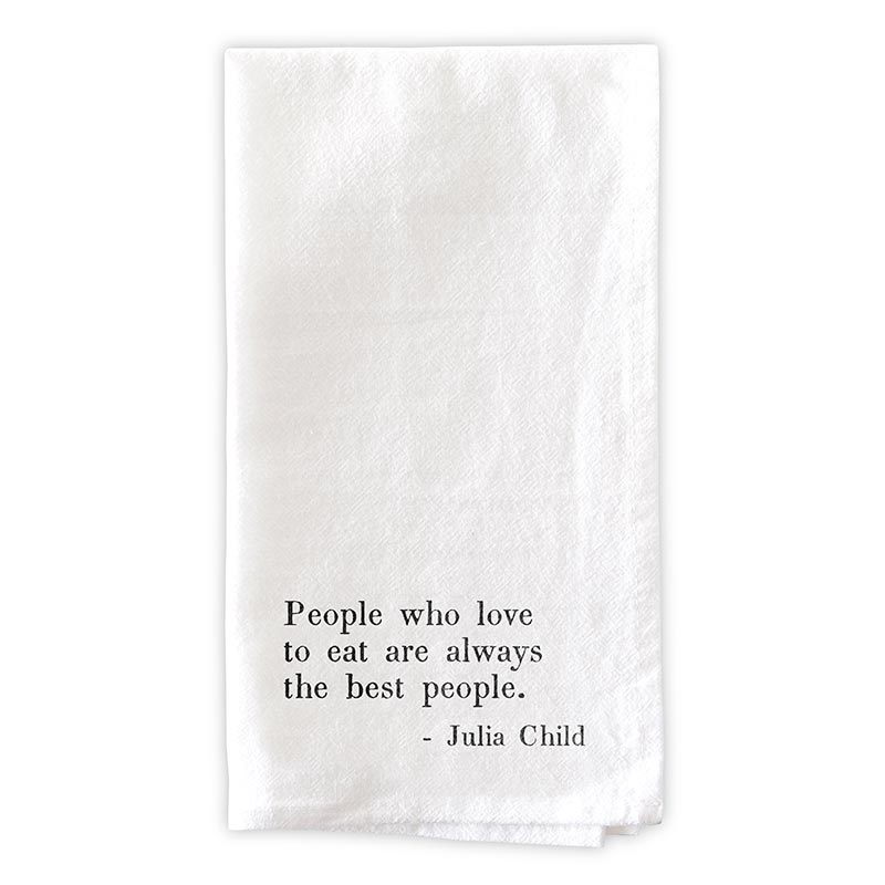 Napkin Set – People Who Love To Eat Set / 4